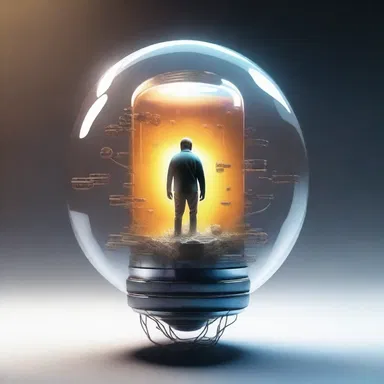 In the science fiction novel, the protagonist discovers a way to condense matter and compress it into a tiny capsule.