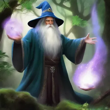 In the fantasy world, the wizard used his magical powers to condense the elements of nature and create a powerful spell.