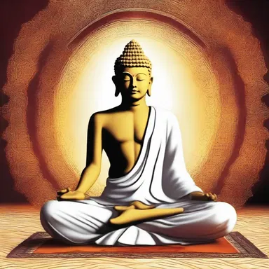 In the religious scripture, it is believed that through deep meditation and devotion, one can condense their thoughts and focus solely on spiritual enlightenment.