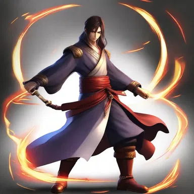 The protagonist trained tirelessly to condense their energy and unleash a powerful attack against their enemy.
