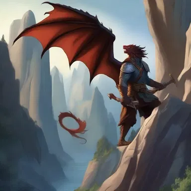 The dragon slayer needed to learn the art of scaling tall cliffs and mountains in order to reach the hidden lair of the mythical creature.