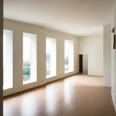The architect used scaling to create a model of the building that accurately represented the size and proportions of each room.