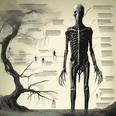 The horror movie featured a creepy scene where the characters uncovered a hidden cladogram revealing the deadly origins of a mysterious creature.