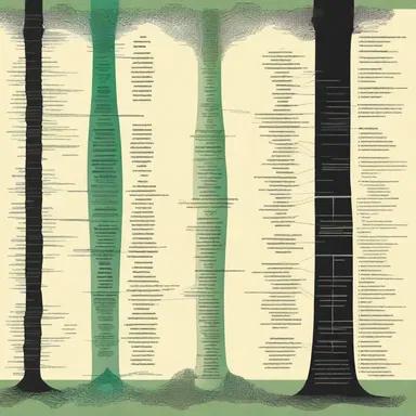 The science fiction novel took place in a futuristic world where advanced technology allowed the characters to visualise real-time cladograms, aiding their understanding of the genetic modifications occurring in organisms.
