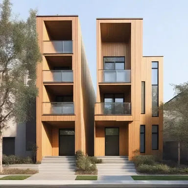 The architect criticized the design as derogatory to the neighborhood's aesthetics.