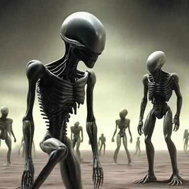 In the science fiction novel, aliens used derogatory language towards humans.