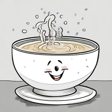 Why did the bowl of gruel go to the comedy club? Because it wanted to crack some corny jokes!