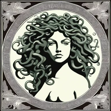 In Greek mythology, the goddess Medusa was known for her serpentine and kinky hair.