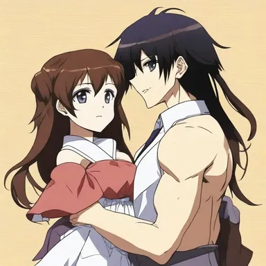 The anime series featured a storyline involving kinky relationships between characters.