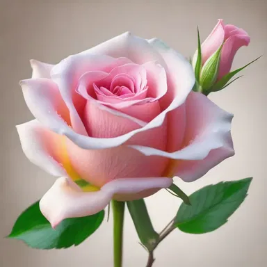 As the soft breeze carried the pollen from the rose to the lily, it symbolized a harmonious cross-pollination of love between the two flowers.