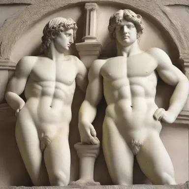 In Greek mythology, the duad of Castor and Pollux are known as the Gemini twins.