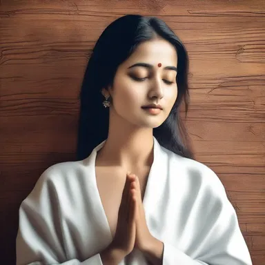 The realisation of God's existence brought her immense peace and solace.
