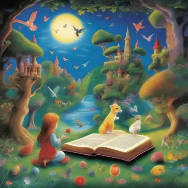 The magical world created in the book was brought to realisation through vivid descriptions.