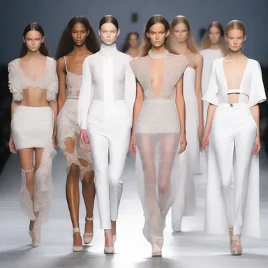 The fashion designer's realisation of their creative vision was met with critical acclaim on the runway.