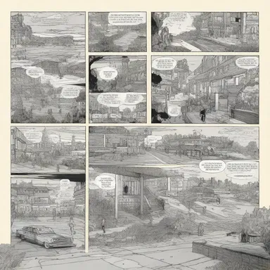 The realisation of the comic book series was a collaboration between the writer and illustrator, resulting in visually stunning and engaging stories.