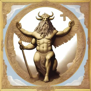 According to mythology, the god of creation used a monohybrid cross to produce the first mythical creature in the world.