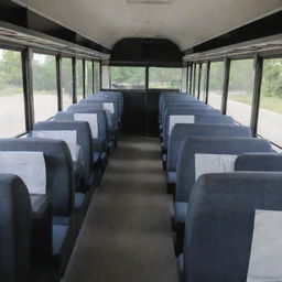 A housekeeping bus equipped with all the necessary cleaning tools and supplies.