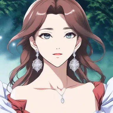 The protagonist of the anime series wore elegant drop earrings that matched her magical powers, accentuating her enchanting appearance.
