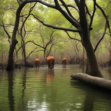 The documentary showcased the incredible beauty of the mangrove forests and the unique wildlife that calls it home.