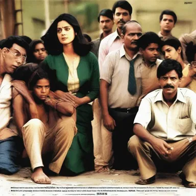 The movie portrayed a character with mental balance who faced various challenges and made wise decisions throughout the film.
