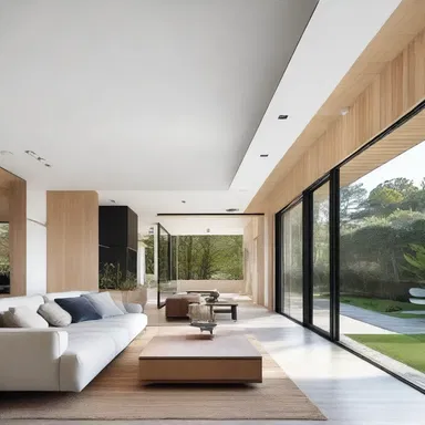 The architect designed the house in a way that promotes mental balance, incorporating natural light and open spaces to create a calming environment.