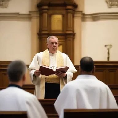 During the sermon, the priest posed an open-ended question to the congregation about their understanding of God's love.
