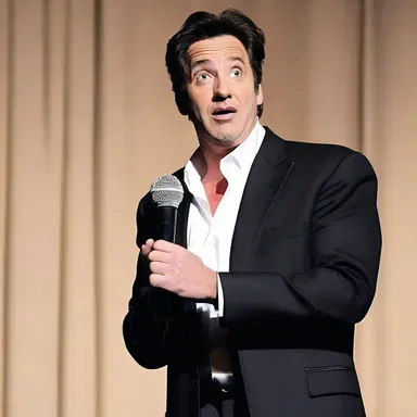 The comedian told an open-ended joke, leaving the punchline up to the audience's imagination.