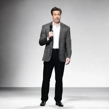 The comedian told an open-ended joke, leaving the punchline up to the audience's imagination.