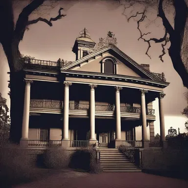 The haunted mansion echoed with the haunting sounds of demonic boasting.
