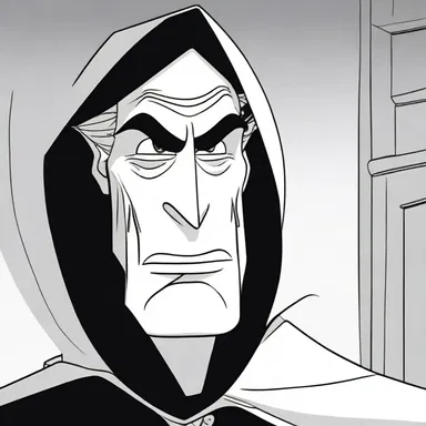 The villain in the cartoon would often engage in boasting about his evil plans to the protagonist.