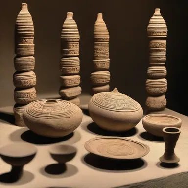 The miscellaneous artifacts found in the ancient temple reflected a blend of different religious beliefs.