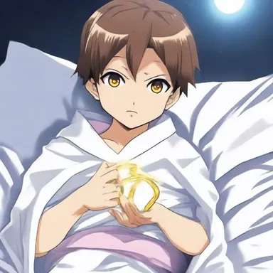 In the anime series, the protagonist receives magical swaddling bands that grant him extraordinary powers.