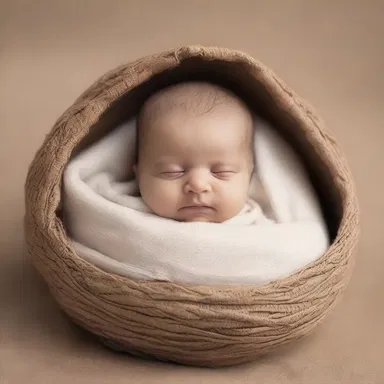 In ancient Egyptian history, swaddling bands were used to ensure the proper development and protection of newborns.