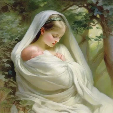 In the fantasy novel, the swaddling bands contained a hidden enchantment that bestowed eternal youth upon the wearer.