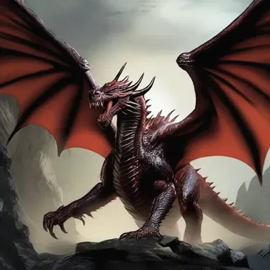In the fantasy novel, the protagonist found themselves in a dangerous situation in the climactic episode where they had to battle a dragon.
