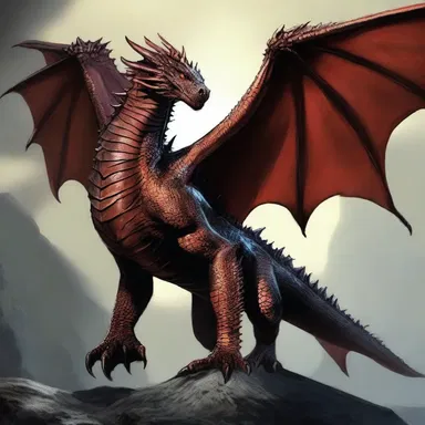 In the fantasy novel, the protagonist found themselves in a dangerous situation in the climactic episode where they had to battle a dragon.