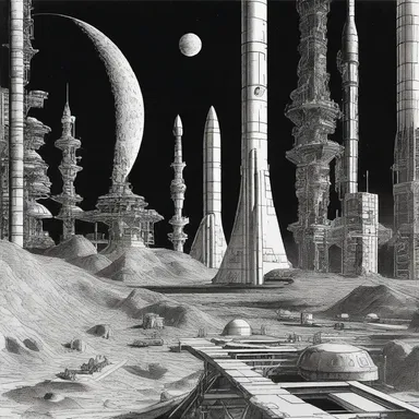 In the futuristic world of the science fiction novel, the government provides a generous subsidy to encourage space exploration.
