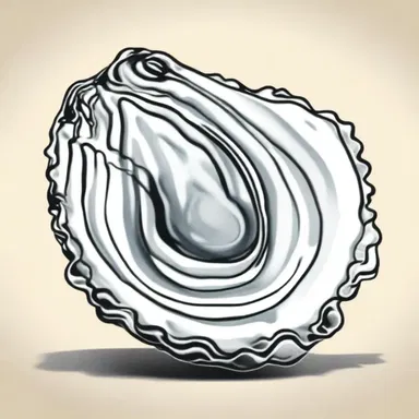 According to ancient Greek mythology, the saddle oyster was created by the god Poseidon as a symbol of wealth and power.