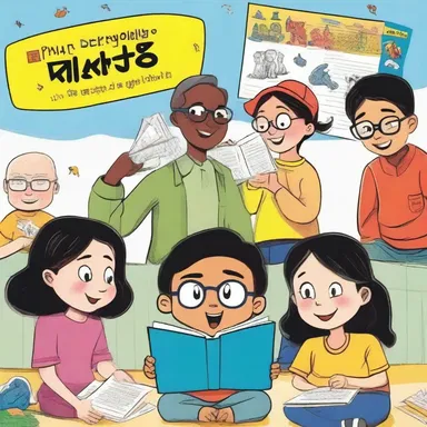 In the childly world of comics, the colorful characters and playful illustrations captivate young readers.