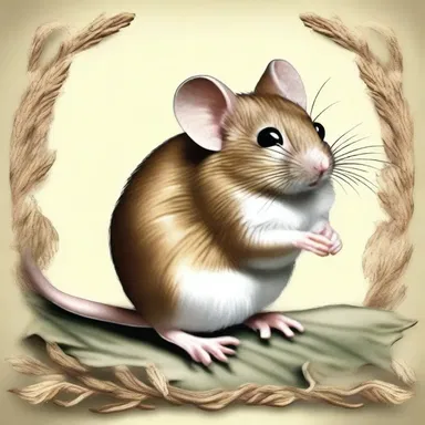 In Greek mythology, the field mouse was believed to be sacred to the goddess Athena.