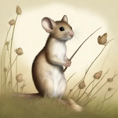 According to Greek mythology, the goddess Artemis sometimes took the form of a field mouse to roam through the fields and meadows unnoticed.