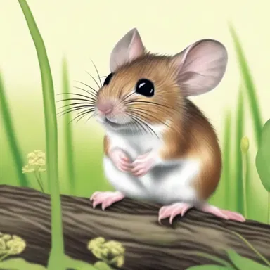 In the fantasy novel, the field mouse called Alby possesses the ability to communicate with plants and uses this power to protect the meadows from harm.
