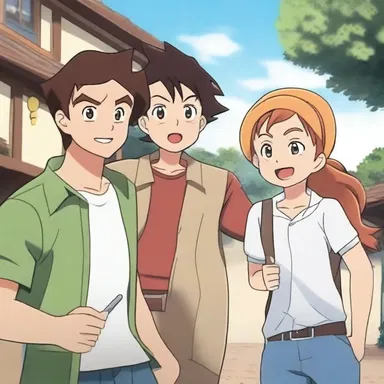 During the episode, the talkative character animatedly shared all the details of the adventure with his friends.