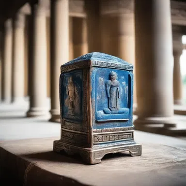 The blue-chip relics housed inside the ancient temple are considered extremely valuable and hold great religious significance.