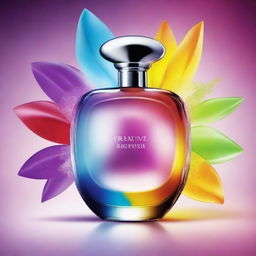 A high-quality digital art image for a perfume advertisement