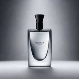 A high-quality digital art image for a Gamma perfume advertisement