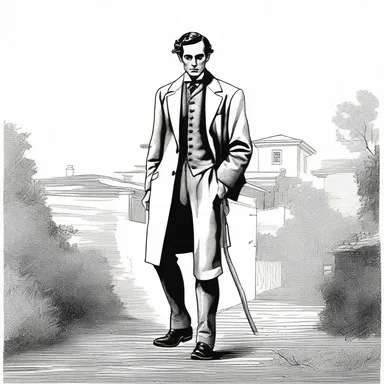 In the classic novel, the protagonist's discontentment with societal norms and expectations compels him to challenge the established order and seek his own path.