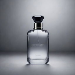 A high-resolution digital art image showcasing a perfume advertisement