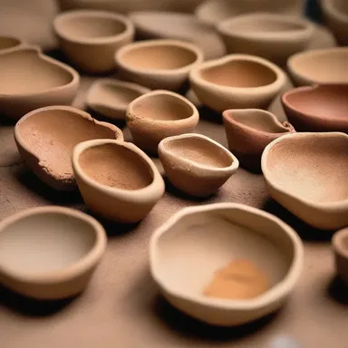 During the excavation of an ancient civilization, archaeologists discovered a collection of pottery shards coated with humin, providing insight into the culture's lifestyle and cooking techniques.
