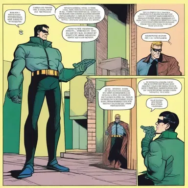 In the comic book, the clever protagonist overreached the villain's plans by outsmarting him at every turn.